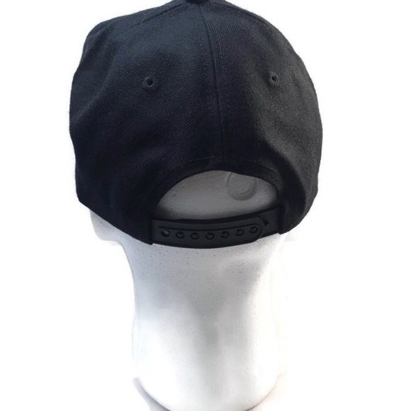 BEACH MTV Baseball Hat Snap back Mens Black Summer - Picture 4 of 7